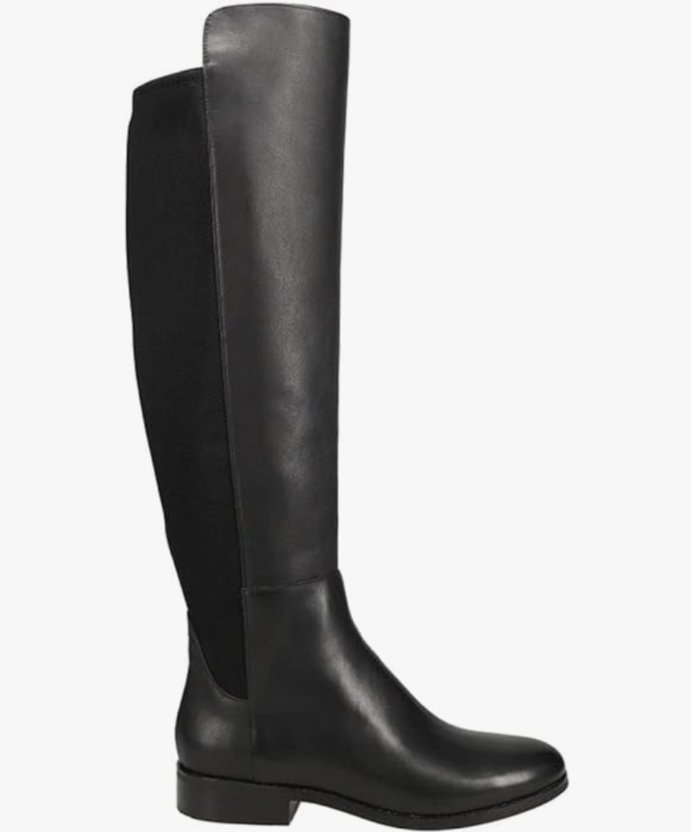 Cole Haan Isabelle Over the Knee Boots 7 Black NWOT Tall Riding Academia Capsule